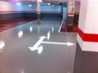 Paviments continus i pintura a parkings privats