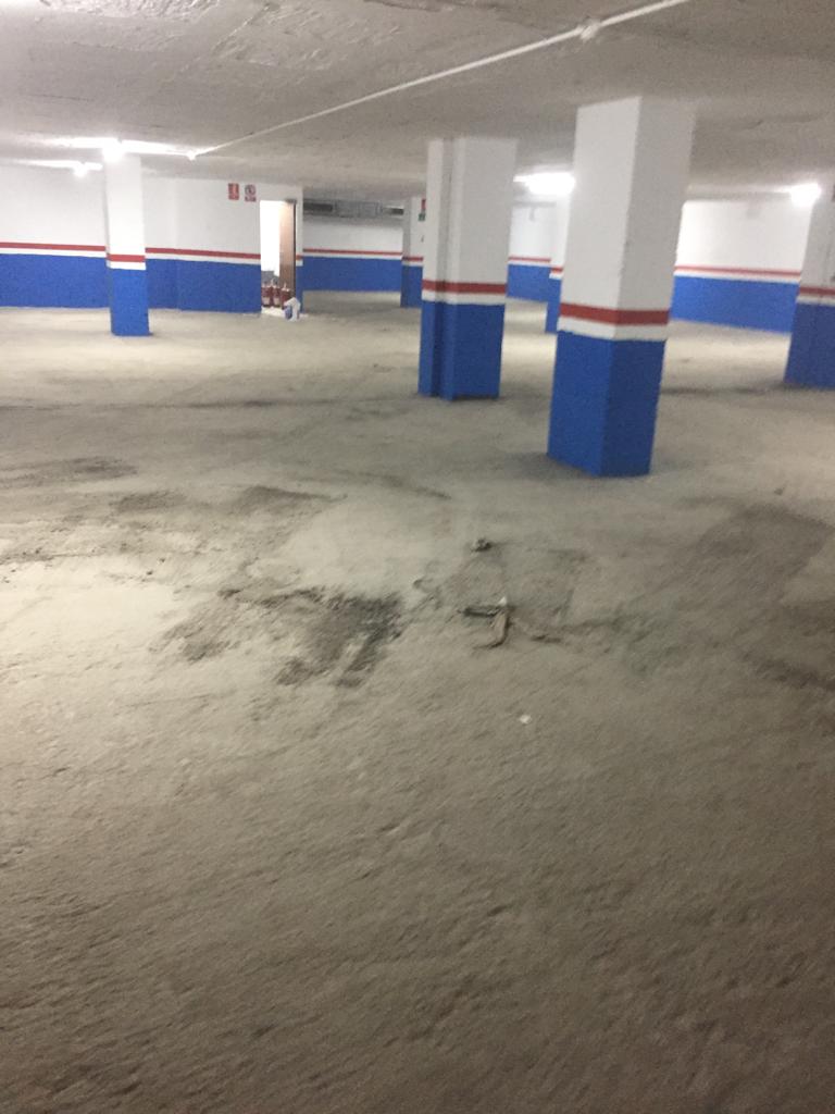 Rehabilitación de pavimentos para parkings